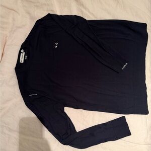 Anya Hindmarch Uniqlo Dark Blue Marino Wool Sweater